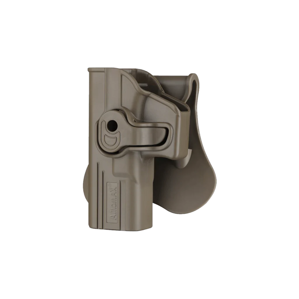 Amomax Left Handed Glock Holster (FDE)