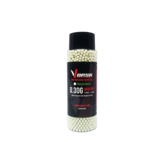 VORSK Tracer Green 0.30g 3600rd BBs (ON SALE)